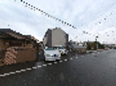 閑静な住宅街の外観