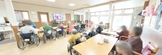 施設内の活動風景