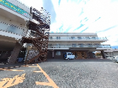 ゆったりアプローチの玄関