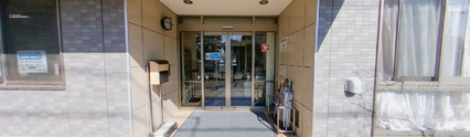 介護施設の正面入り口