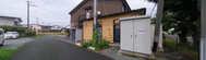 静穏な住宅地の道路