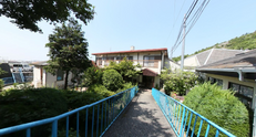 緑豊かな介護施設周辺