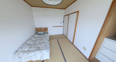 明るく広々とした居室