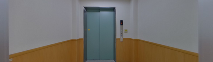 きれいな介護施設の廊下
