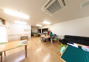介護施設内のレクリエーションルーム