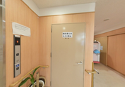 介護施設の受付周辺