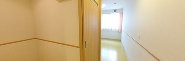 福祉施設の通路及び部屋