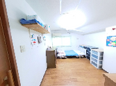 介護施設の居室内部