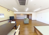 介護施設の居心地の良い居間