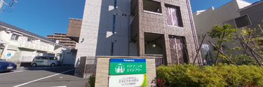 介護施設の外観と入口