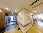 介護施設内部の廊下