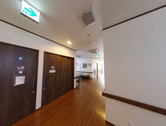 介護施設内の廊下