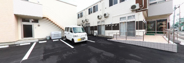 快適なケア施設の外観
