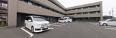 広い駐車場を持つ介護施設