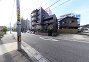 施設のある閑静な地域