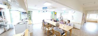 介護施設内の居心地の良い空間