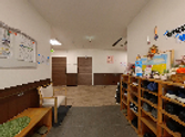 温かみのある入口