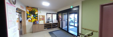 介護施設の居心地の良い廊下