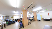 活気あるレクリエーション会場