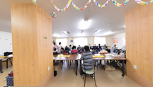 充実した職場環境の一角