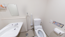 清潔なトイレ環境
