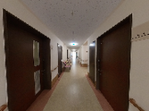 ゆったりとした廊下の風景