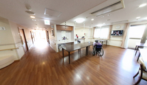 広々とした共用エリア