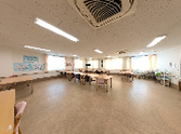 居心地の良い広々とした共有エリア