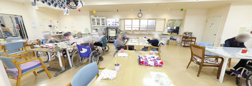 介護施設の日常風景