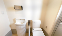 バリアフリーのトイレ空間