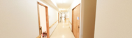 広々とした綺麗な廊下