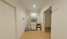 整った施設の居室