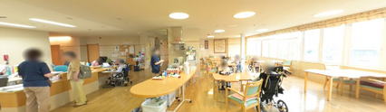 介護施設の日常の風景