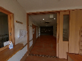 ゆったりとした廊下の風景