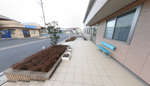 清潔な施設外観