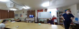 介護施設の日常風景