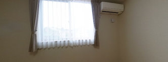 ゆったりとした快適な居室内