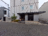 都市型介護施設の外観