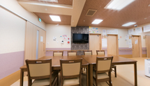 介護施設の居住者共用エリア