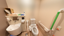 整備されたトイレスペース