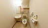 清潔感あるトイレ設備