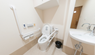 手すり付きトイレの介護施設