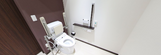 快適なトイレ設備のある施設
