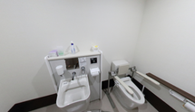 衛生管理万全のトイレ空間