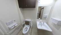 介護施設内のトイレの設備