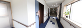 清潔感のある廊下空間