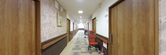 ケアホームの廊下と通路