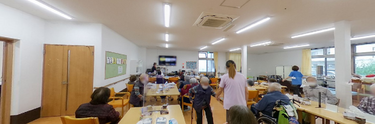 介護施設の共用エリア