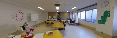 明るいデイルーム