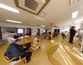 介護施設の暖かな居住空間